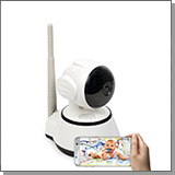 Поворотная Wi-Fi видеоняня Link-HR-01 для присмотра за ребенком